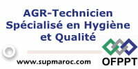 AGR-Technicien Spécialisé en Hygiène et Qualité