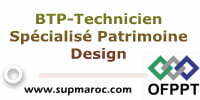 BTP-Technicien Spécialisé Patrimoine Design