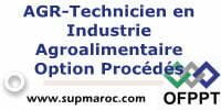 AGR-Technicien en Industrie Agroalimentaire Option Procédés
