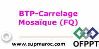 ofppt Formation Qualifiante:Carrelage Mosaïque