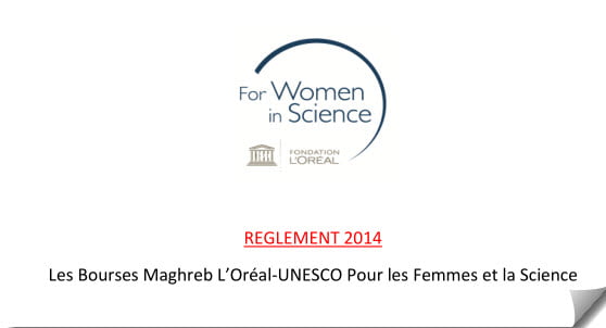 Bourses Maghreb L’Oréal-UNESCO
