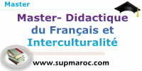 Master Didactique du Français et Interculturalité