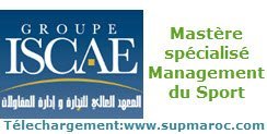 ISCAE Mastère spécialisé Management du Sport