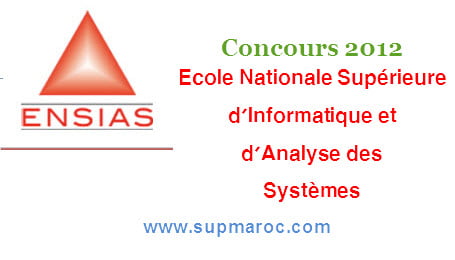 Ecole Nationale Supérieure d’Informatique et d’Analyse des Systèmes