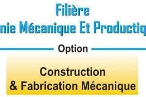 Filière Génie Mécanique et Productique GMP1